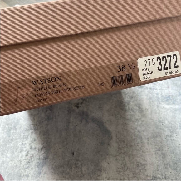 Gianvitto Rossi Watson PVC Panel black Leather Boots 38.5 - Picture 6 of 8